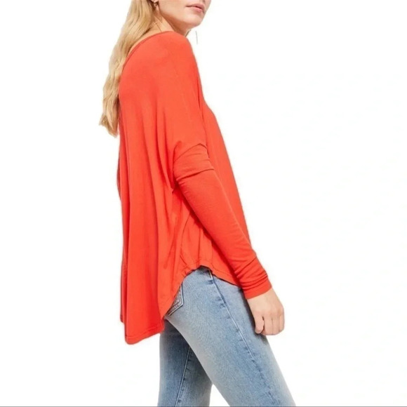 Free People Womens Size M Moonshine Tunic Top in Love Glare Soft Oversized - Picture 3 of 7